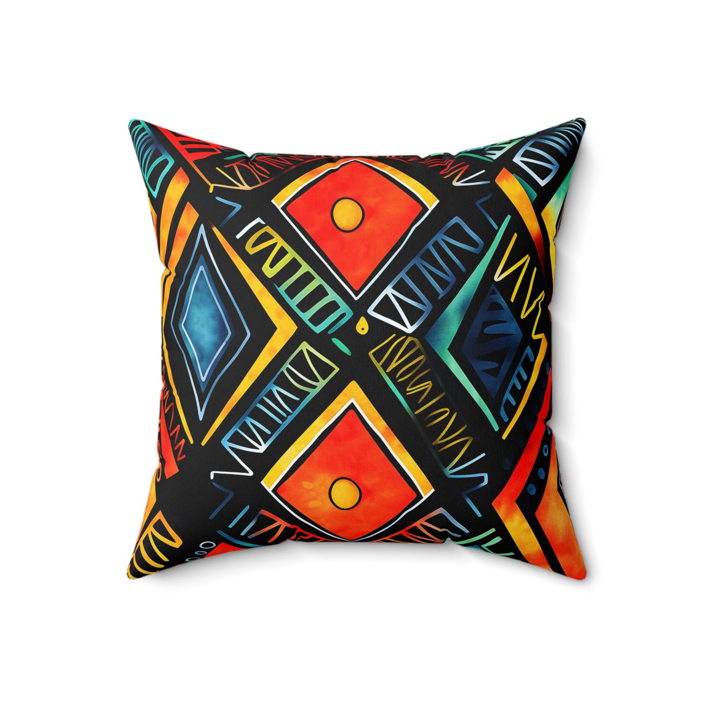Abundance Rhythm Throw Pillow