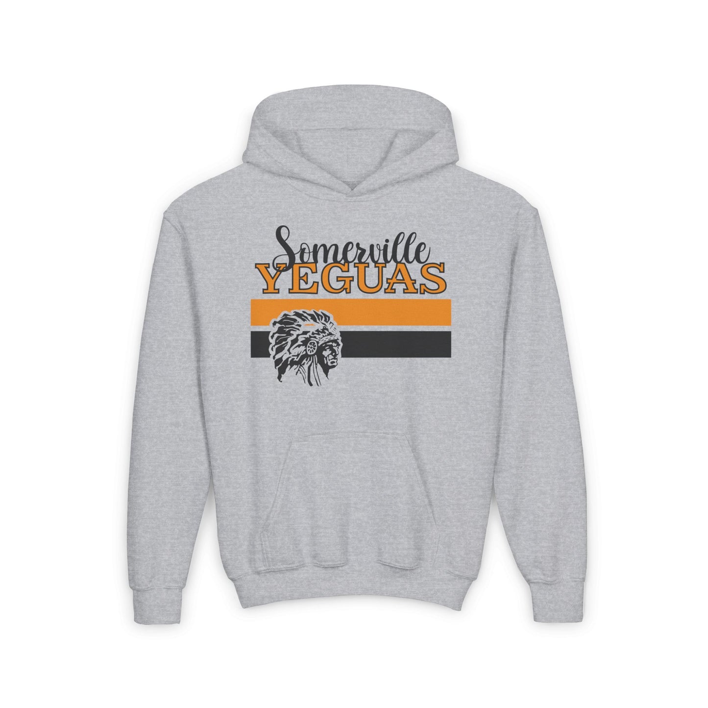 Somerville Yeguas w/Mascot Youth Heavy Blend Hoodie
