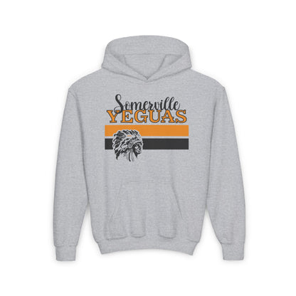 Somerville Yeguas w/Mascot Youth Heavy Blend Hoodie