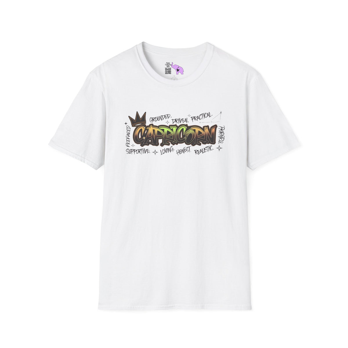 Capricorn Street Art Adult T-shirt