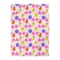 Whimsical Smiley Faces Microfiber Duvet Cover