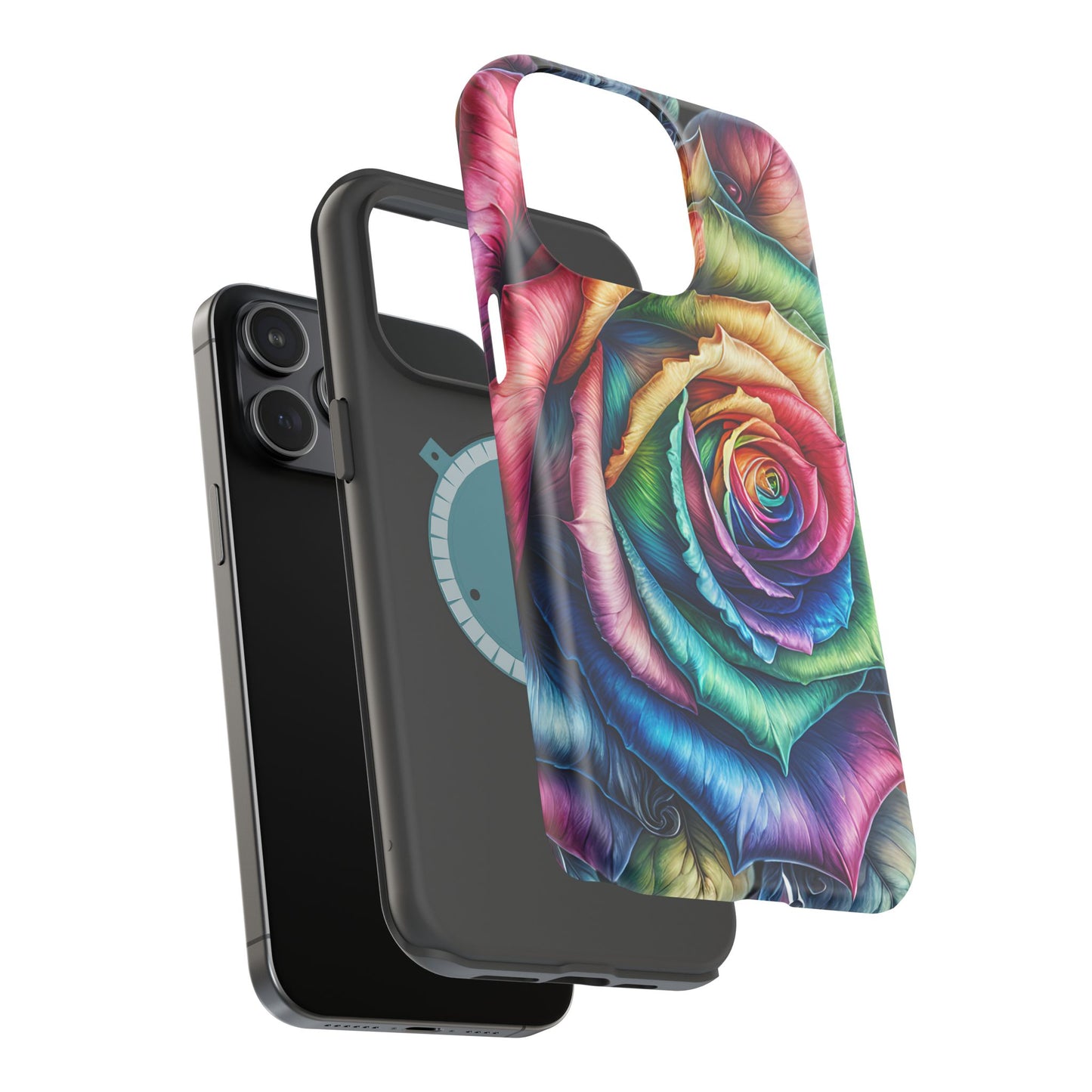 Colorful Rose MagSafe® Compatible Tough Case for iPhone