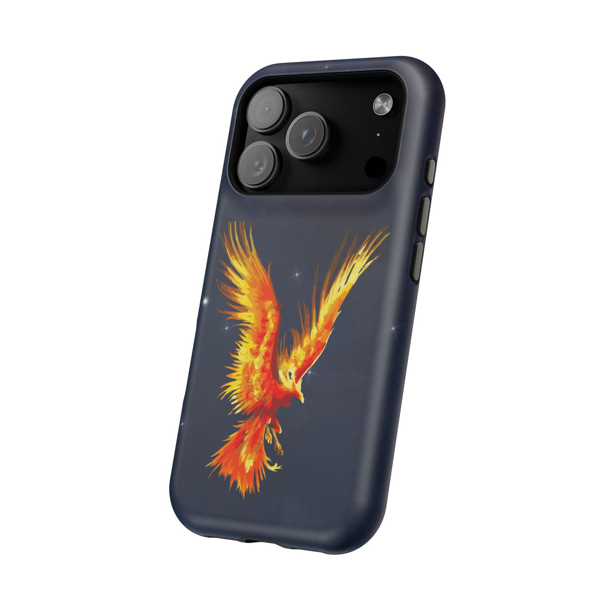 Phoenix Over Nebula MagSafe® Compatible Tough Case for iPhone