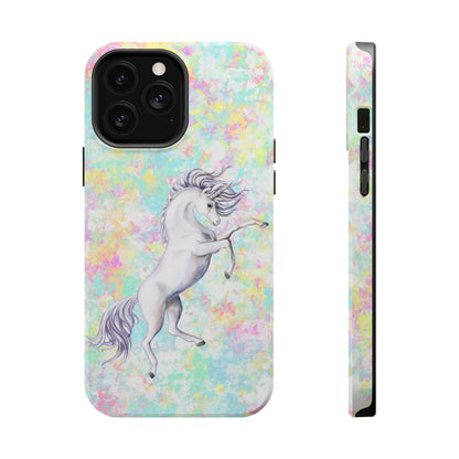 Pastel Pegasus MagSafe® Compatible Tough Case for iPhone