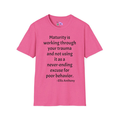 Maturity is... Adult T-shirt