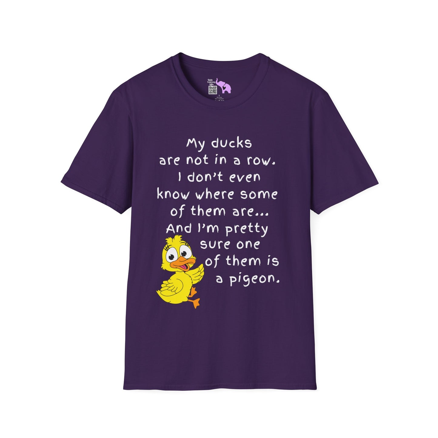 My Ducks Are Not In a Row Adult T-shirt