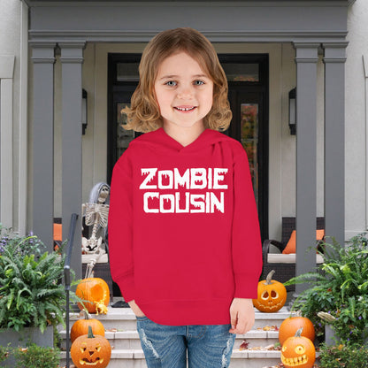""Zombie Cousin Toddler Hoodie