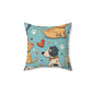 Paws & Whiskers Throw Pillow