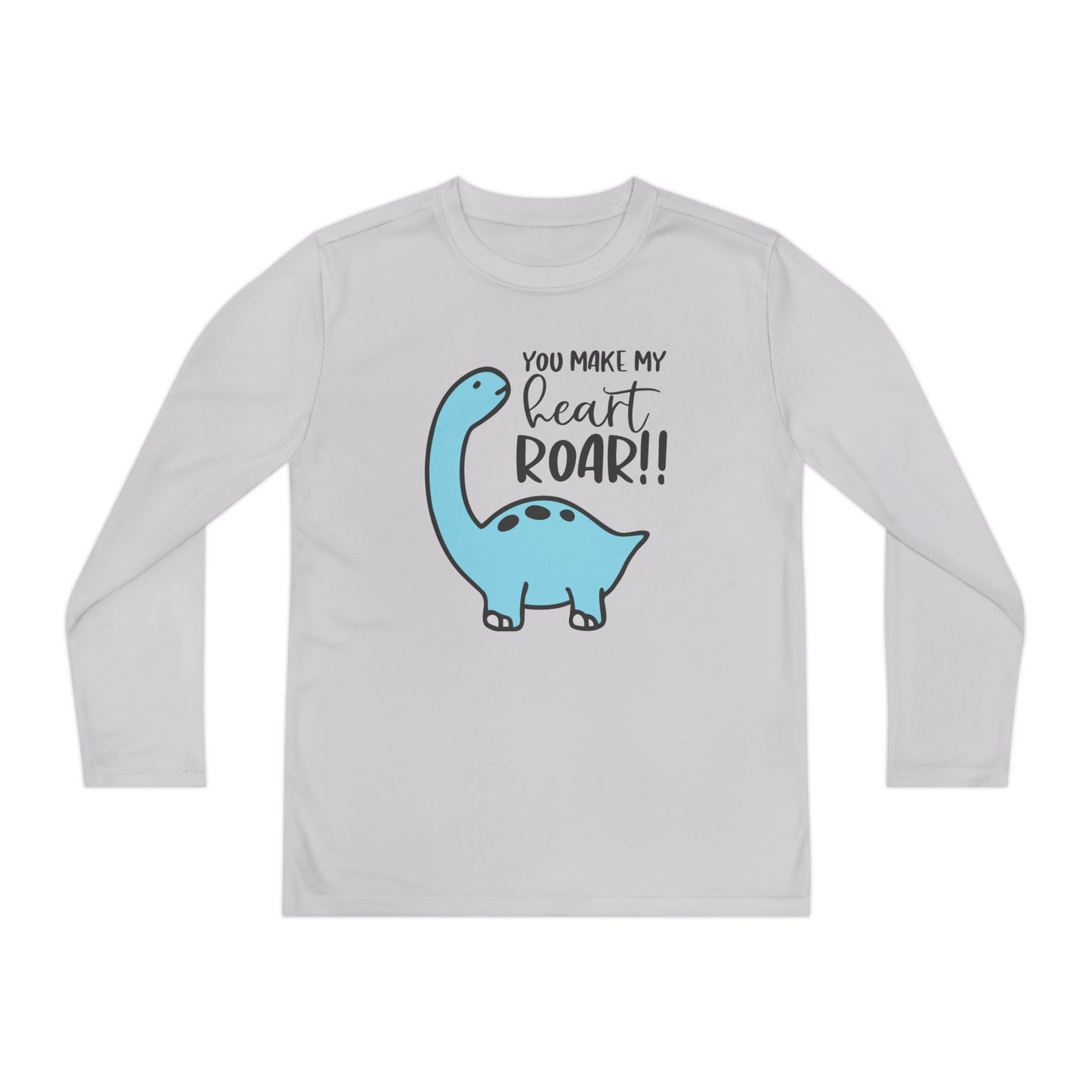 You Make My Heart Roar!! Youth Long Sleeve Tee