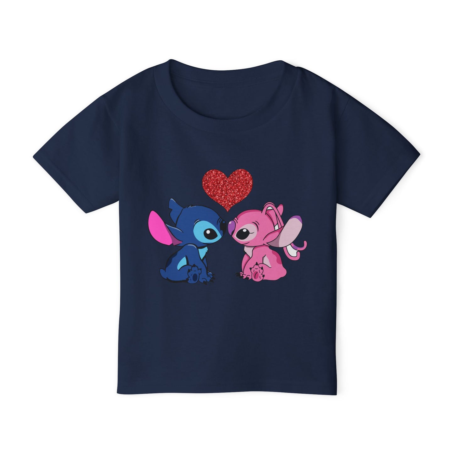 Stitch In Love 2 Heavy Cotton™ Toddler T-shirt