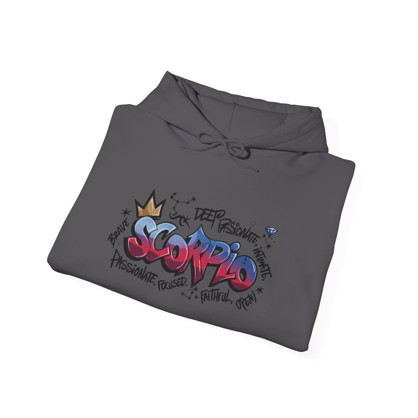 Scorpio Street Art Heavy Blend™ Hooded Sweatshirt