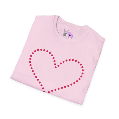 Heart 3 Adult T-shirt