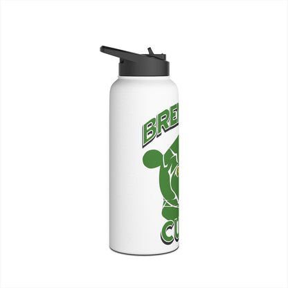 Brenham Cubs w/Mascot Stainless Steel Water Bottle