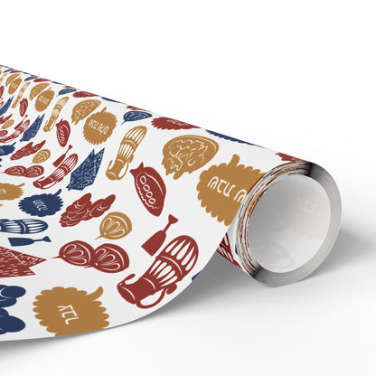 Sacred Traditions Hanukkah Wrapping Paper