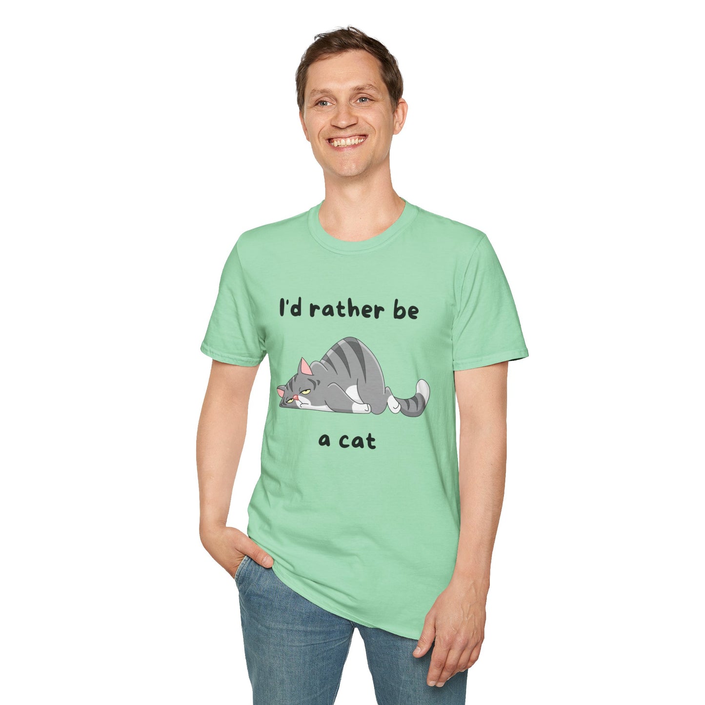 I'd Rather Be a Cat T-shirt