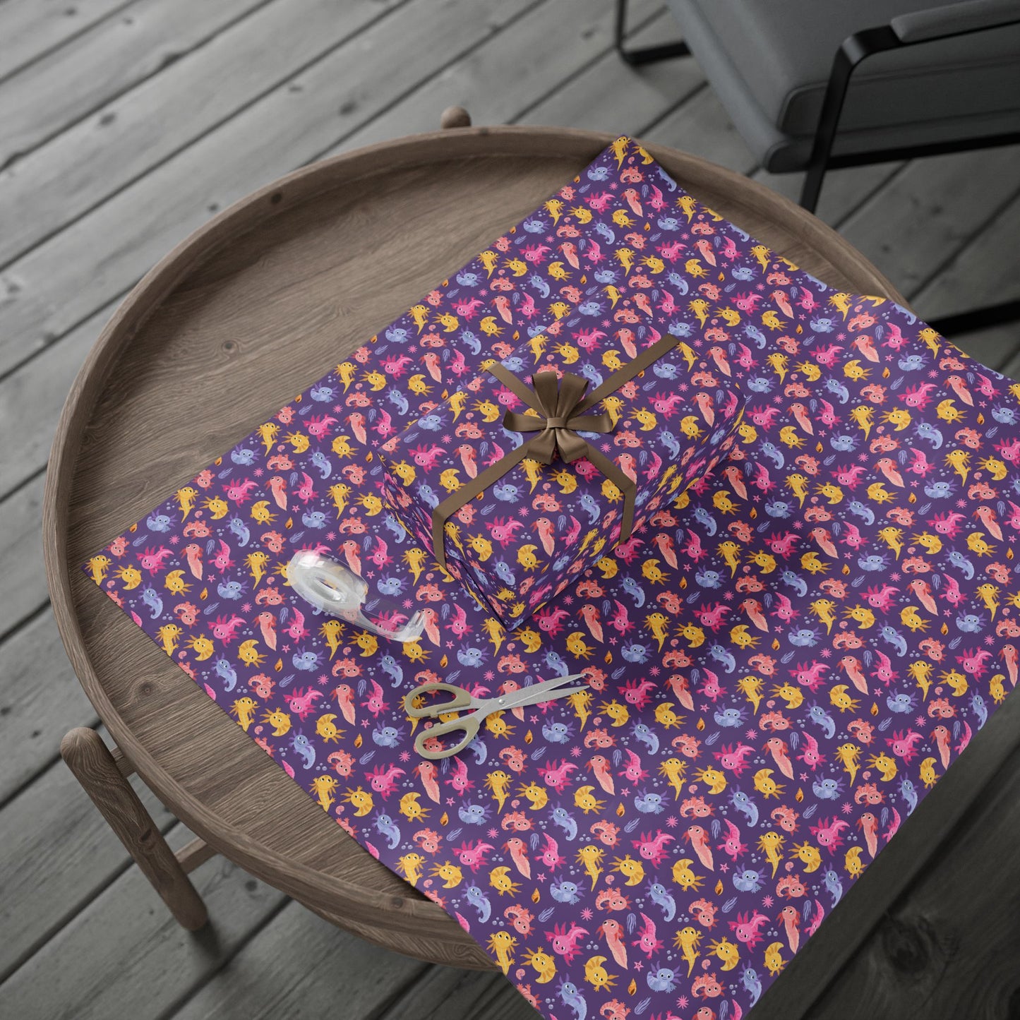 Axolotl Adventures Wrapping Paper