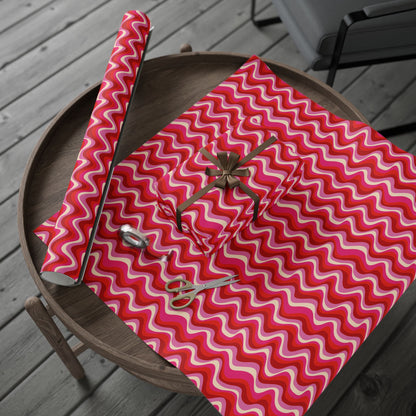 Blush Frequency Wrapping Paper