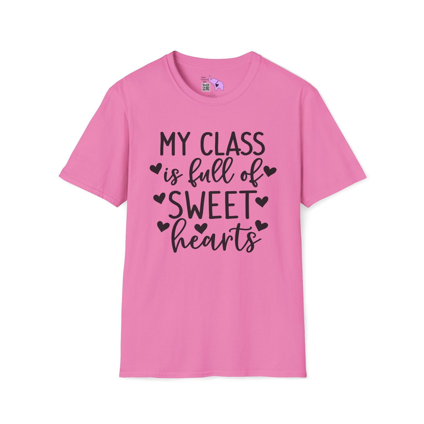 My Class is Full of Sweet Hearts Adult T-shirt