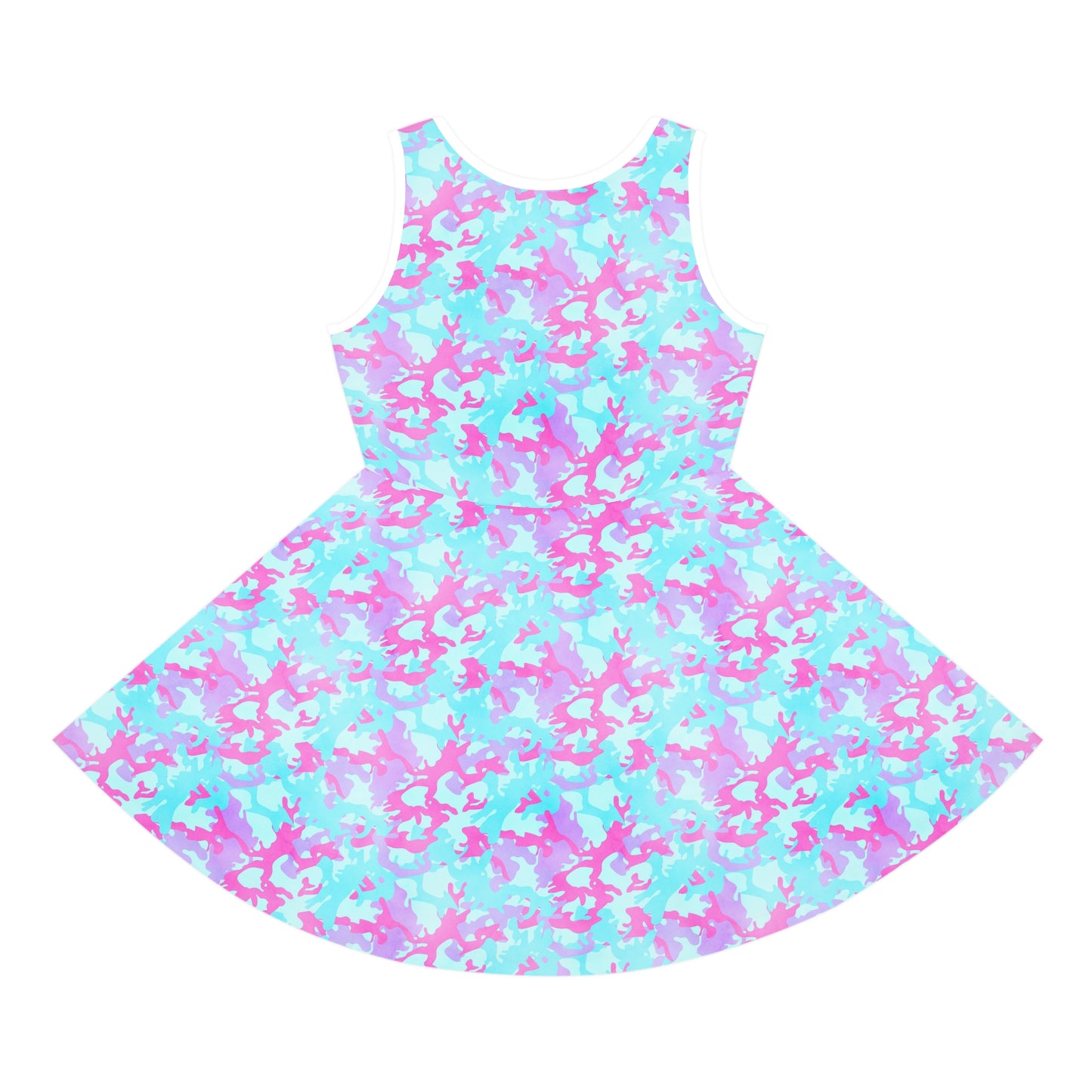 Cotton Candy Camo Girls' Sleeveless Sundress