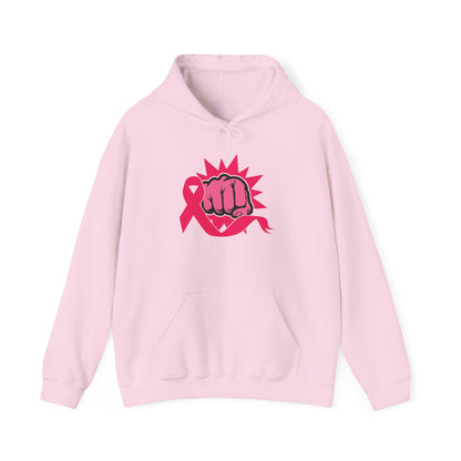 Breast Cancer Warrior Punch Adult Heavy Blend™ Hoodie