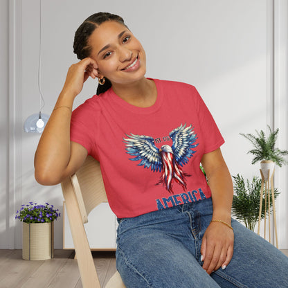 1776 America Eagle Adult T-shirt