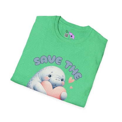 Save The Floaty Potatoes (Manatee) Adult T-shirt