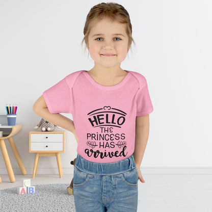 The Princess Has Arrived Infant Baby Rib Bodysuit