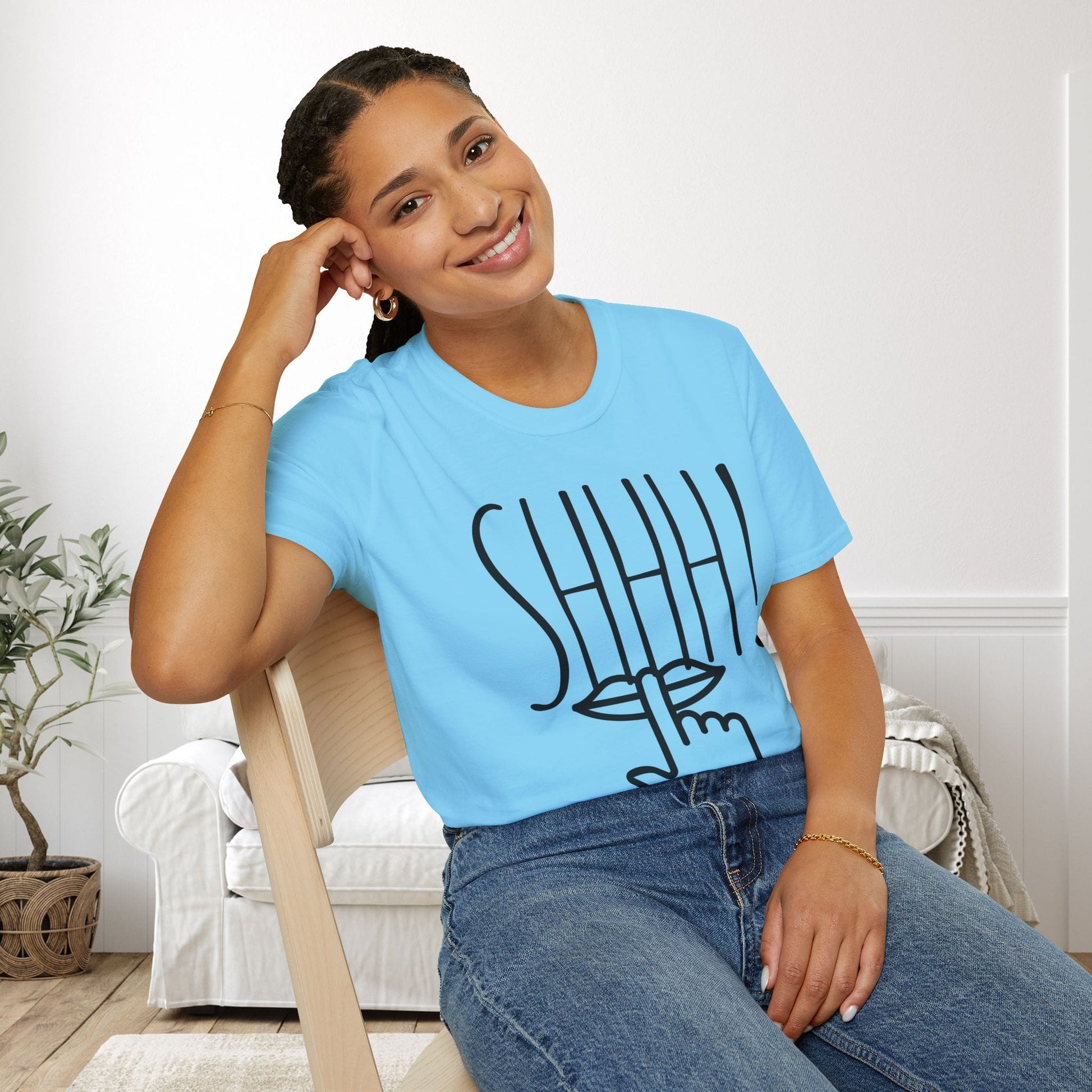 Shhh! Adult T-shirt