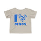 ""I Love Dinosaurs Infant Soft T-Shirt