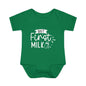 But First Milk Infant Baby Rib Bodysuit