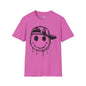 Melty Smiley Face w/Hat Adult T-shirt