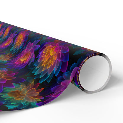 Luminous Lotus Wrapping Paper