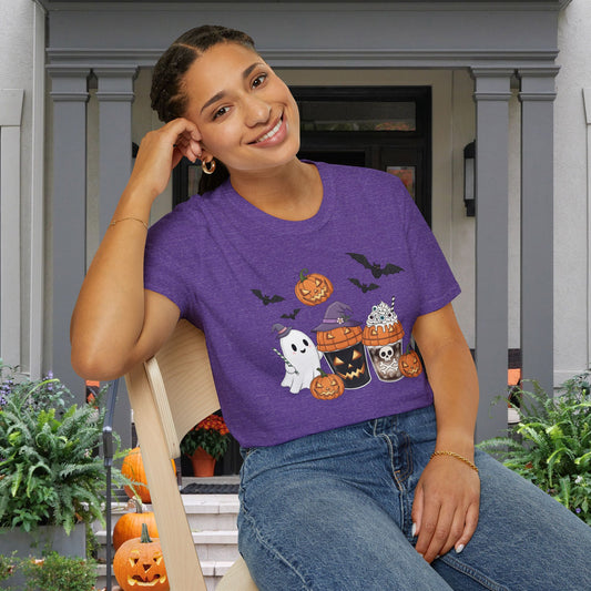 Spooky Latte Adult T-shirt