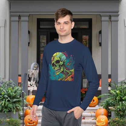 Surreal Skullscape Adult Long Sleeve Tee