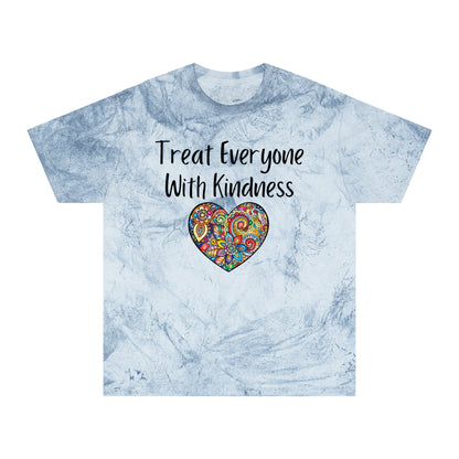 Treat Everyone With Kindness Unisex Color Blast T-Shirt