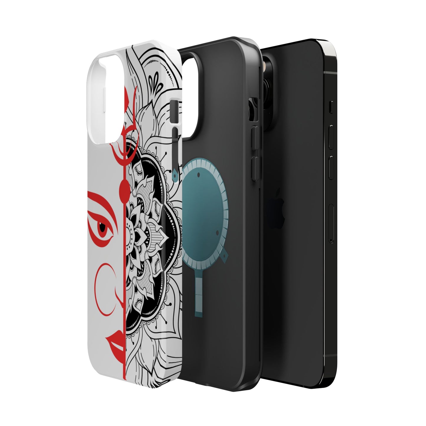 Goddess Durga Mata w/Mandala MagSafe® Compatible Tough Case for iPhone