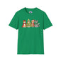 Purrfectly Festive Adult T-shirt