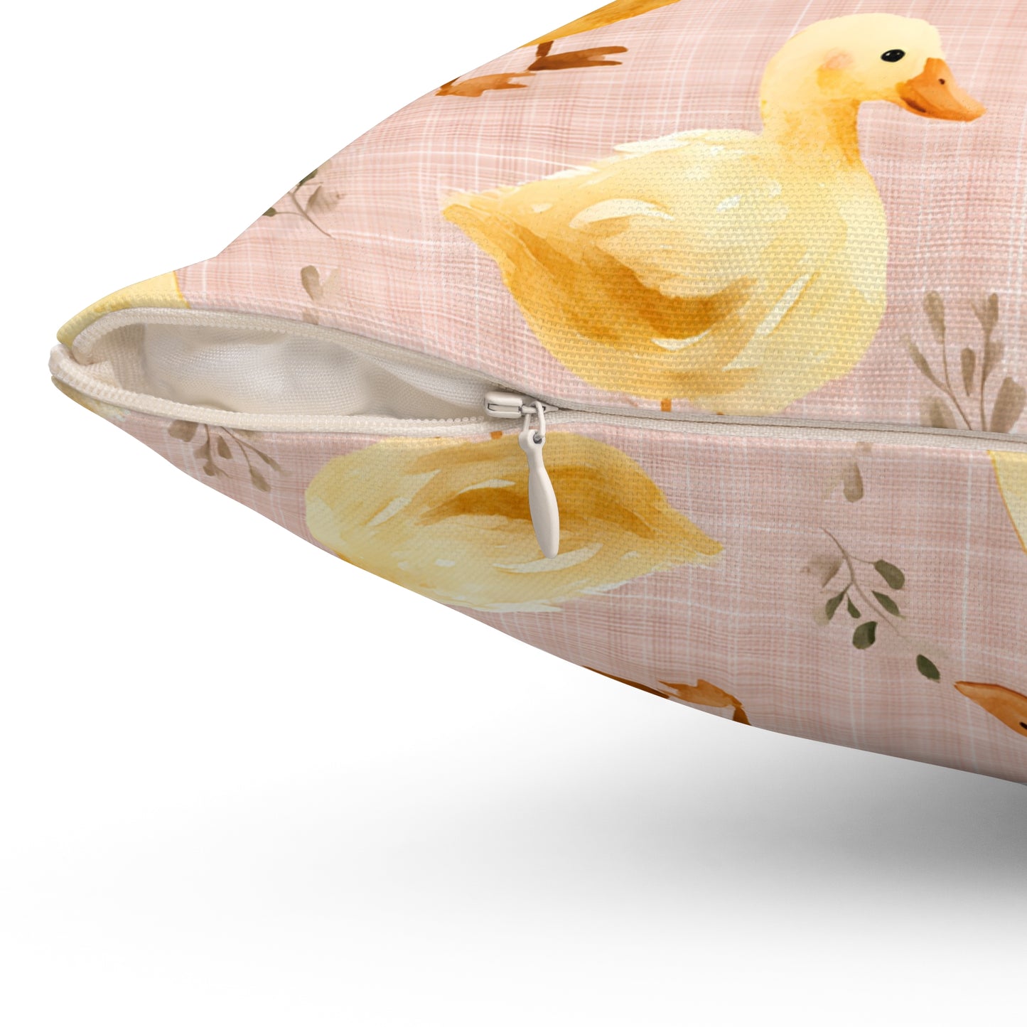 Ducky Daydream Throw Pillow