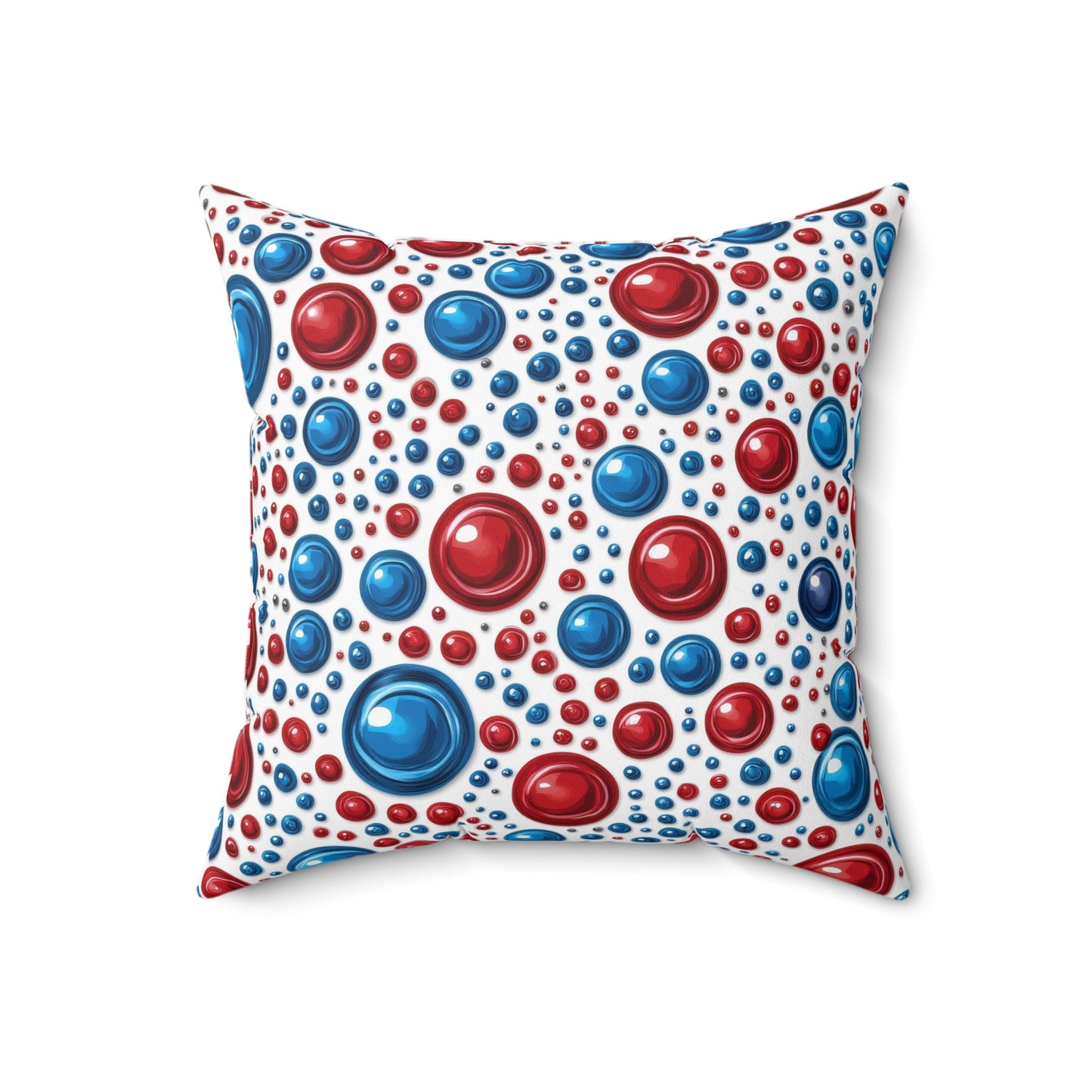 Freedom Dots Throw Pillow