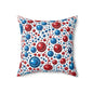 Freedom Dots Throw Pillow