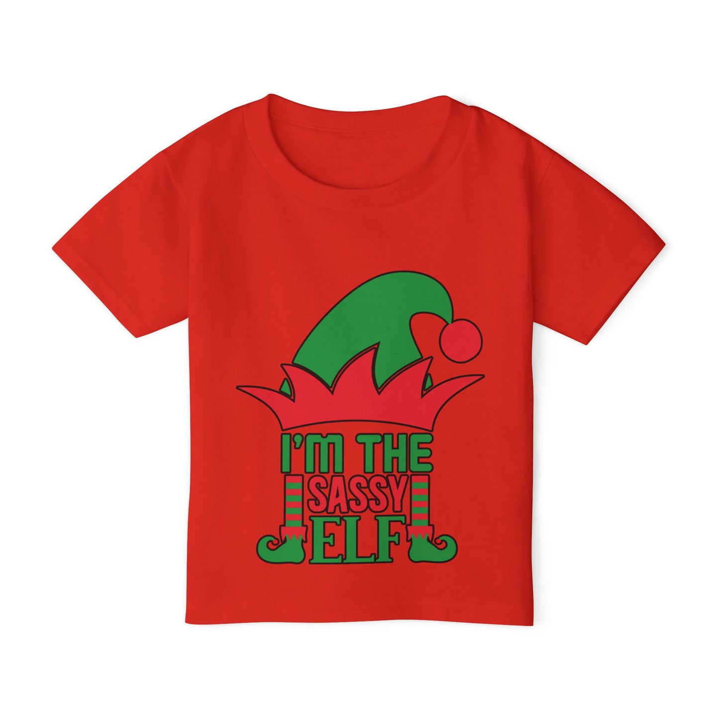 I'm The Sassy Elf Heavy Cotton™ Toddler T-shirt