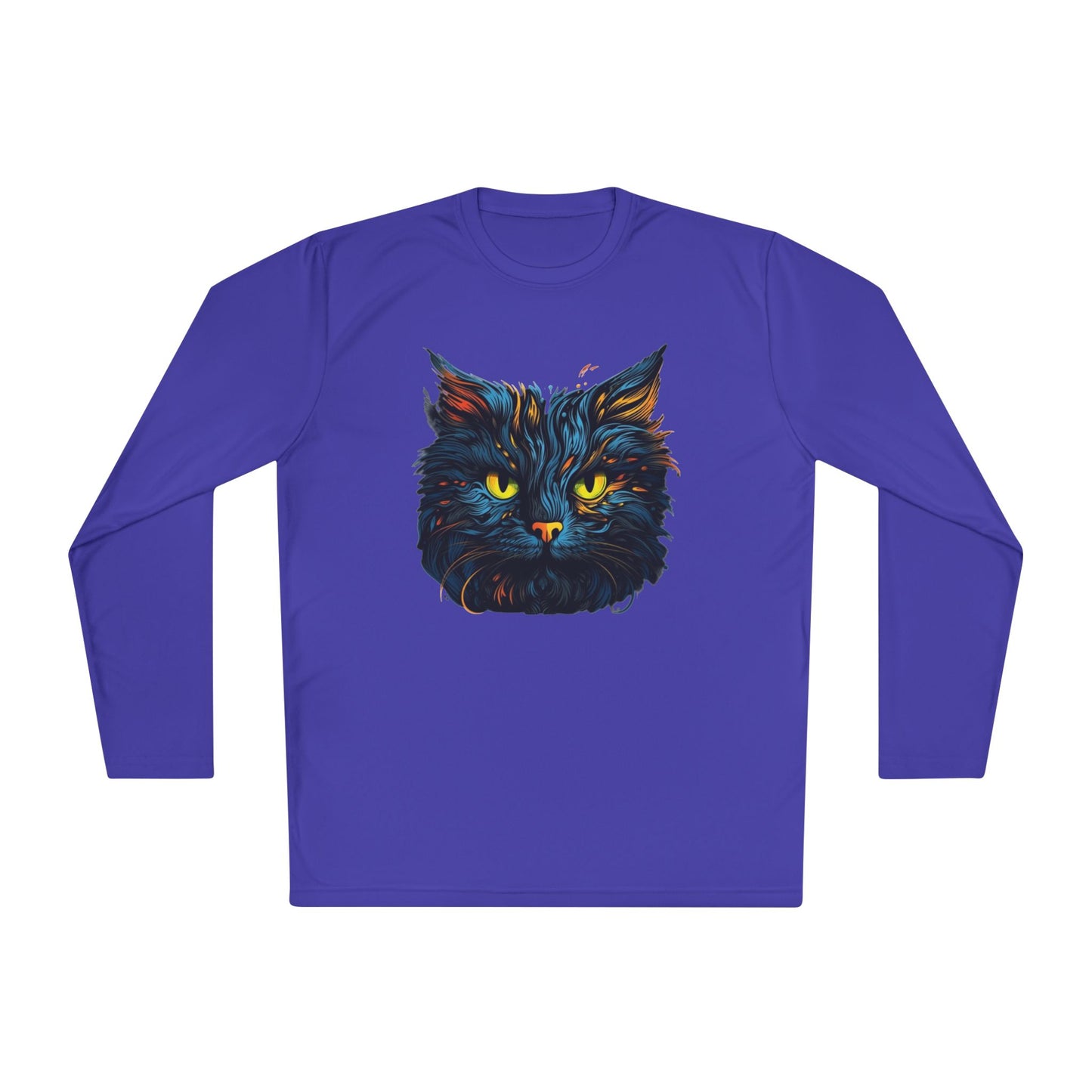 Creepy Black Cats 15 Adult Long Sleeve Tee