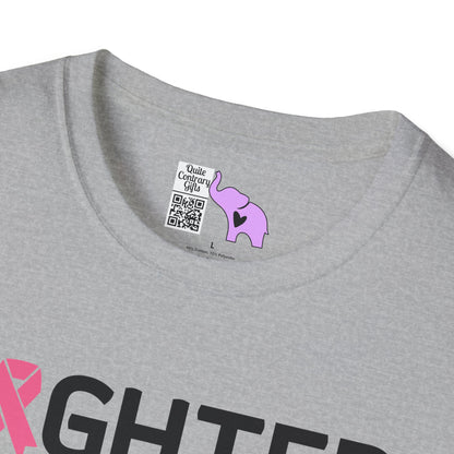 Fighter Love Hope Faith Cured Strong Support Wear Pink Adult T-shirt