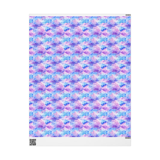 Pastel Clouds Wrapping Paper