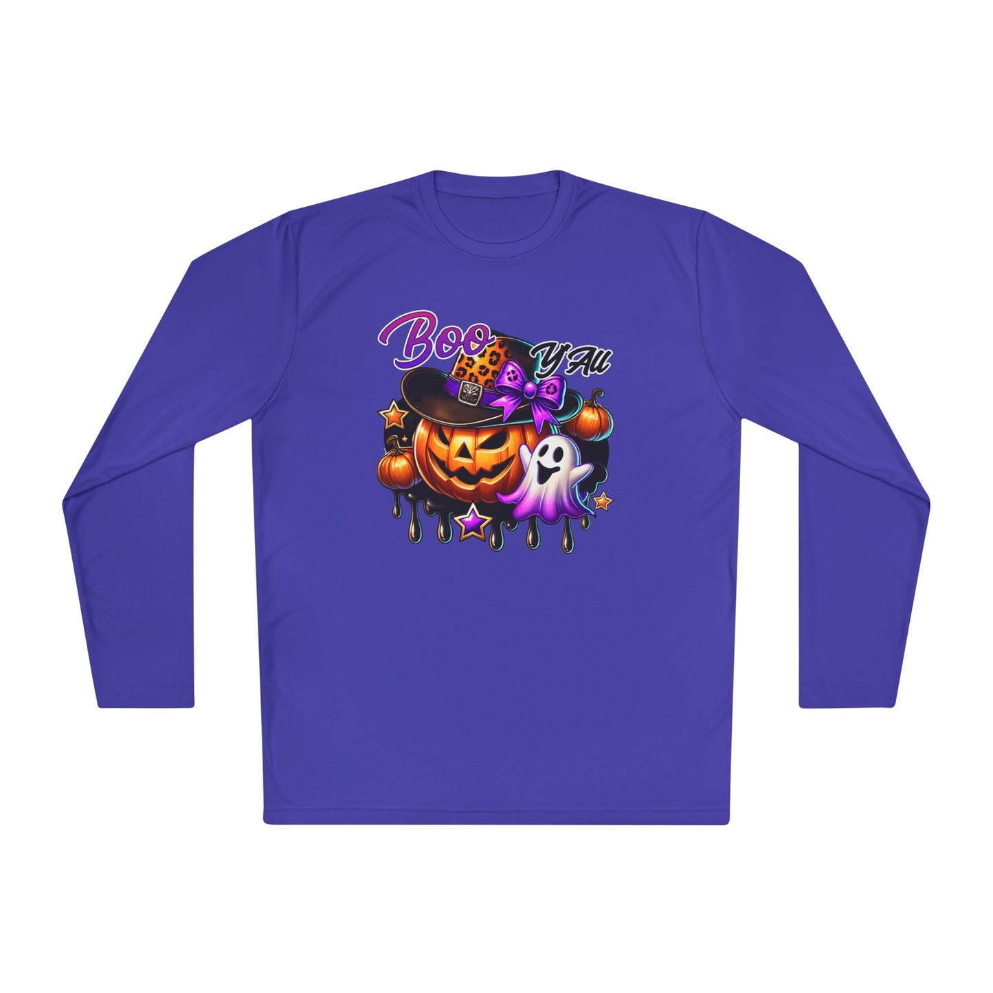 Boo Y'all Adult Long Sleeve Tee
