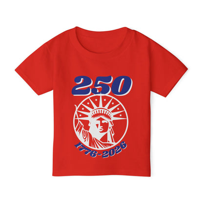 Statue of Liberty 240 1776-2026 Heavy Cotton™ Toddler T-shirt