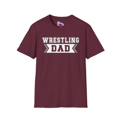 Wrestling Dad Adult T-shirt