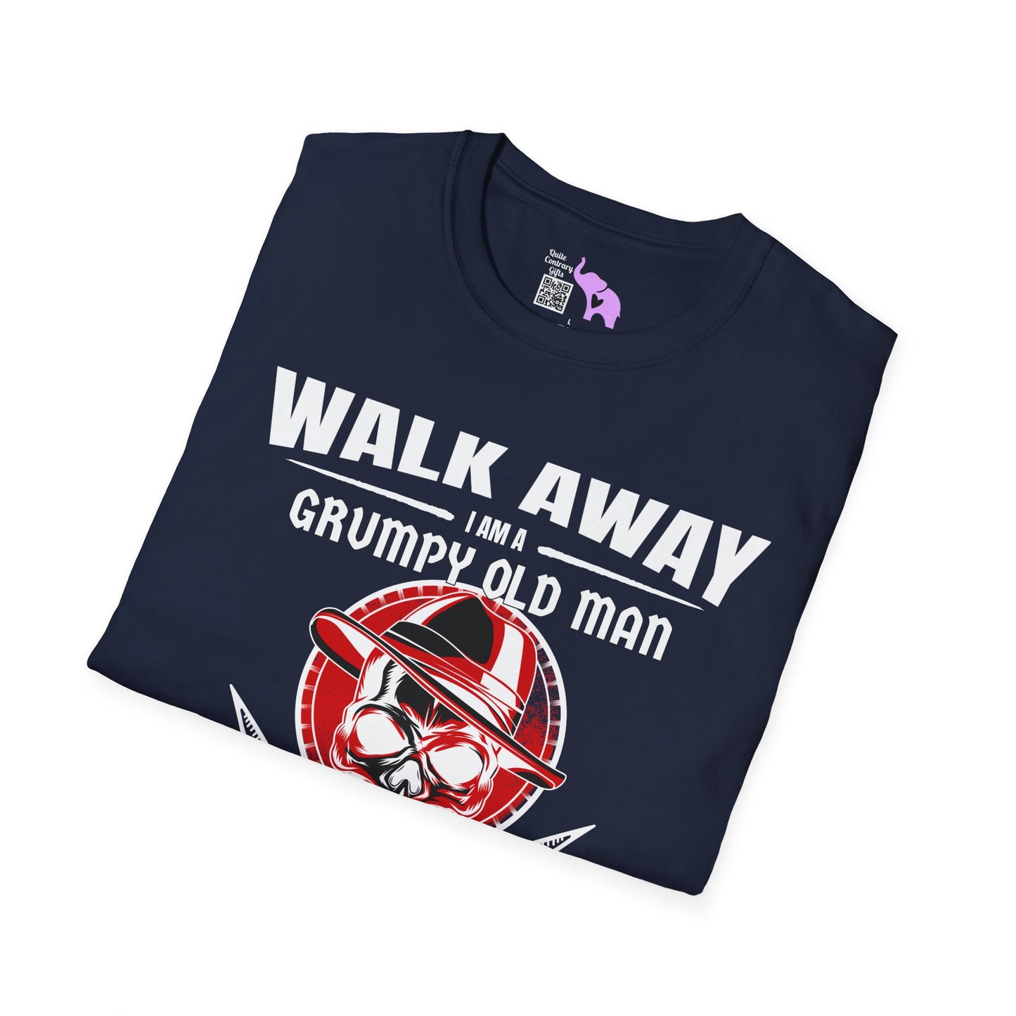 Walk Away I Am A Grumpy Old Man... Adult T-shirt
