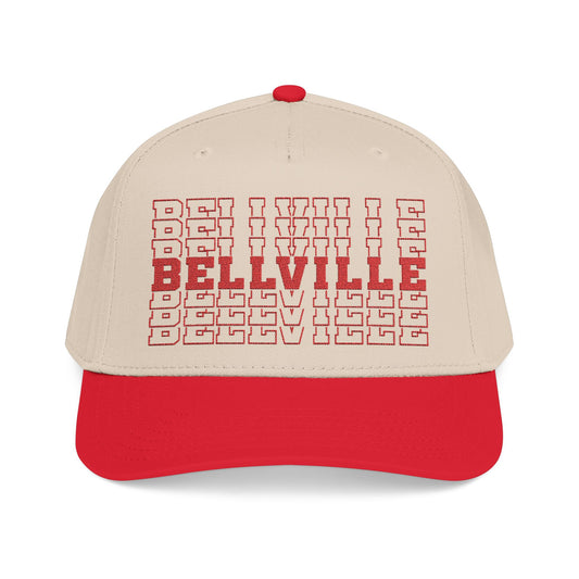 Bellville Stacked Mid Profile Baseball Cap
