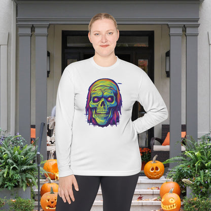 Creepy Zombie Adult Long Sleeve Tee